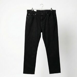 Levi’s 541 Athletic Taper Fit Jeans Jet Black Stretch Waterless Denim W40 L34